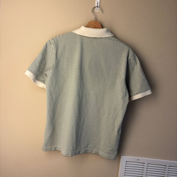 JW ANDERSON x Uniqlo Dry Pique Striped Polo Shirt - Picture 2 of 5